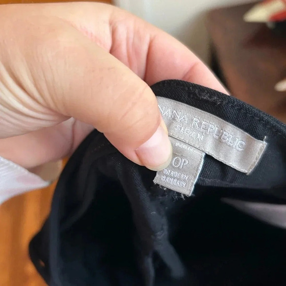 BANANA REPUBLIC SLOAN MOTO STYLE SKINNY PANTS - Picture 3 of 4